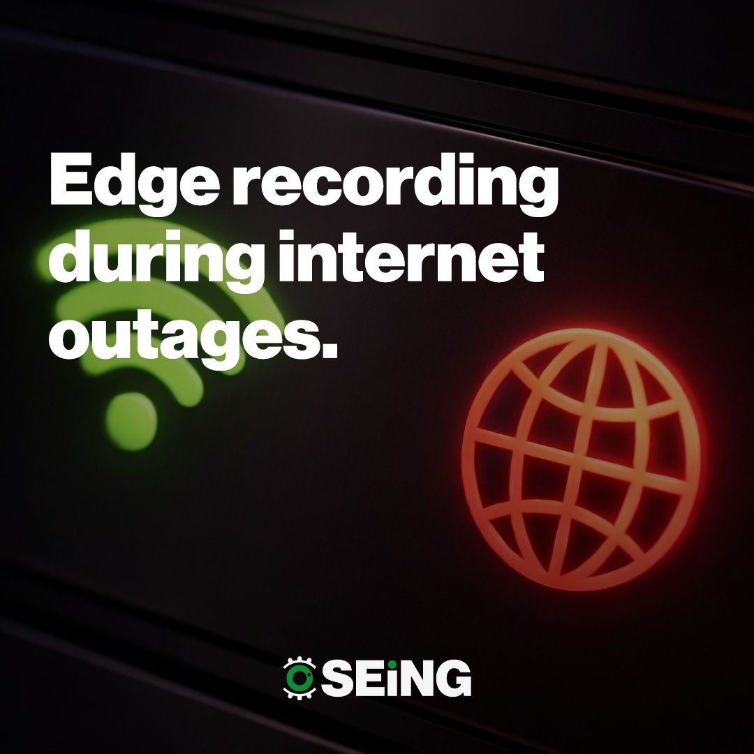 SeingCloud's tweet image. What happens to your Cloud CCTV when the internet fails? 🔌❌

With SEiNG, you’re never blind. Our Cloud Gateways feature an onsite 'Vault' for edge recording during outages.

Once back online, it syncs seamlessly. Cloud agility. Local reliability.

#CloudCCTV #ITSecurity #SEiNG