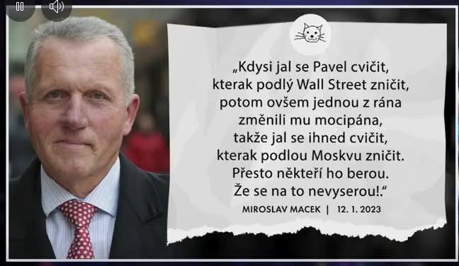 Hezké ráno s rýmovačkou p. Macka👍