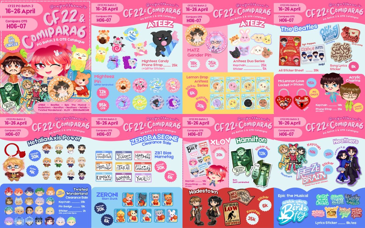 rei | Comipara H06-07 & CF22 tweet media