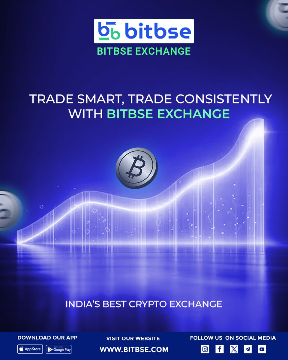 Apni trading journey ko next level par le jao!
Bitbse Exchange ke saath smart decisions lo, confidently trade karo aur better returns pao.
🚀📊
.
#Bitbse #CryptoTrading #TradeSmart #CryptoIndia 
.
Disclaimer: Nothing on this page is financial advice, please do your own research!