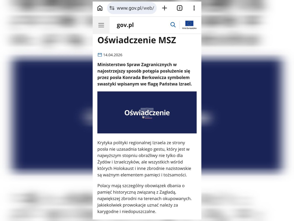 RynkowskiAdam's tweet photo. Skandal! 
MSZ z Radosławem Sikorskim na czele ZBRODNIE WOJENNE  nazywa REGIONALNĄ POLITYKĄ IZRAELA!Zapisujcie nazwiska! 
Słudzy narodu izraelskiego hurtowo się ujawniają!KAŻDY,kto krytykuje wystąpienie Berkowicza, jest współodpowiedzialny za masowe mordowanie cywili przez izrael! https://t.co/Tccz7aF0Af