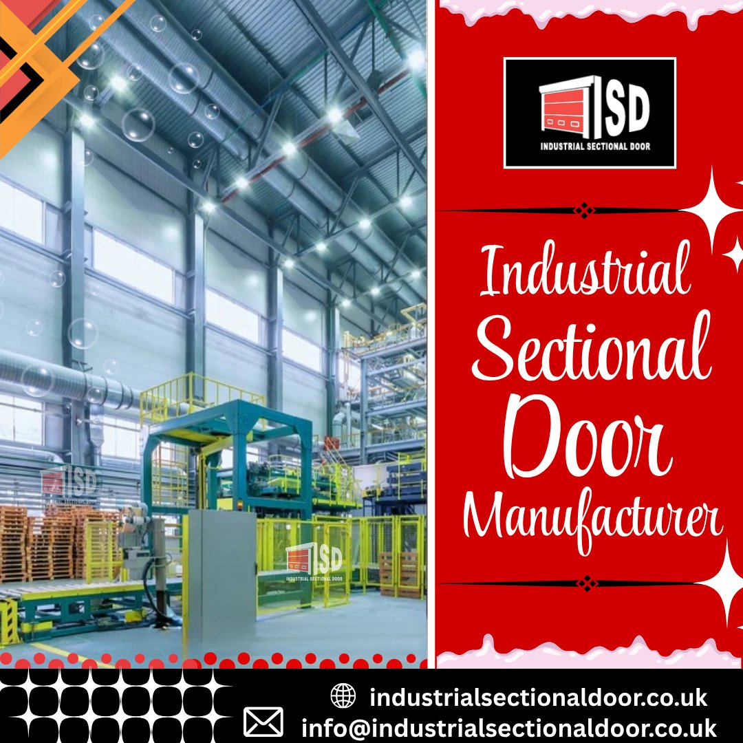sectional_door's tweet image. 👉Reliable Industrial Door Manufacturer delivering durable high performance solutions for warehouses factories and commercial spaces with precision engineering and custom designs built to last!
#Manufacturing #IndustrialSolutions #CustomDesign
👉Website: industrialsectionaldoor.co.uk/industrial-doo…