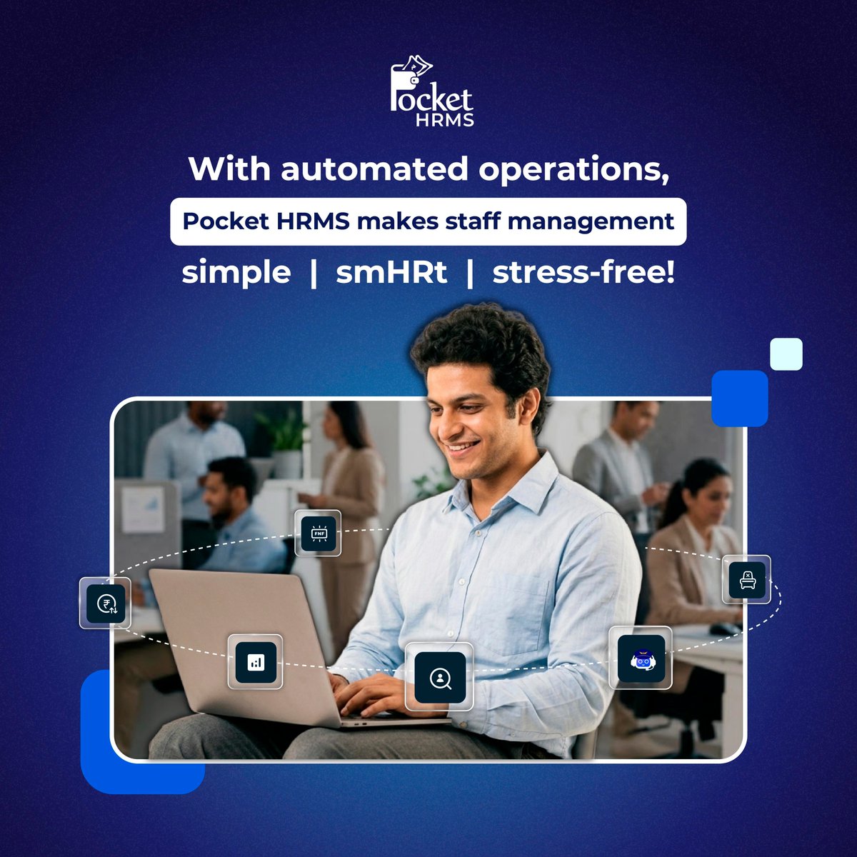 PocketHRMS's tweet photo. 𝗛𝗥 𝗶𝘀𝗻’𝘁 𝗰𝗼𝗺𝗽𝗹𝗶𝗰𝗮𝘁𝗲𝗱. Your tools are.

Pocket HRMS cuts the clutter and puts your entire workforce on one smart platform.

No chaos. No confusion. Just control.

Know more - https://t.co/IZqOEOpl3R

#EmployeeManagement #HRTech #HRMS #PocketHRMS https://t.co/hFxr4JX1Se