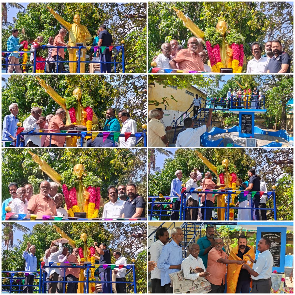 CuddaloreDo's tweet photo. Honoring the legacy of Dr. B.R. Ambedkar at FCI Cuddalore on his 135th birth anniversary. His vision continues to guide our path toward a more inclusive society.#JaiBhim #AmbedkarJayanti #Cuddalore https://t.co/sbfJ3utb7J