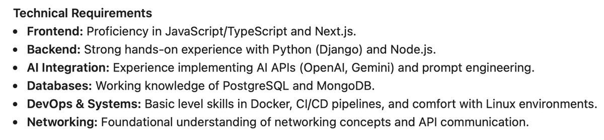 merishabh_singh's tweet image. Dukaan is #hiring Fullstack Developer Intern:
Batch: 2025, 2026, 2027
Location: Bangalore
Duration: 6 Months

-&amp;gt; Full-time conversion (PPO) based on performance