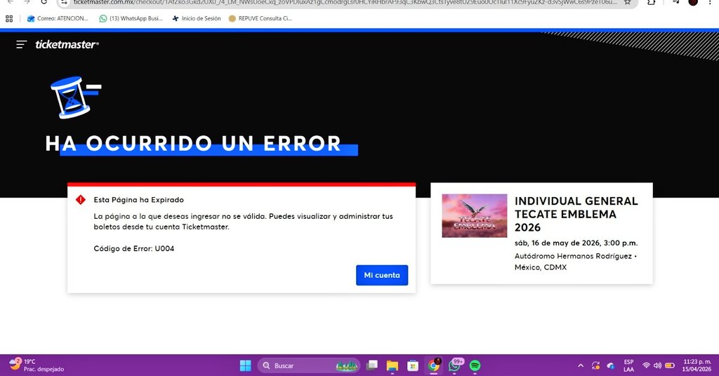 KarlyCanche's tweet photo. @Ticketmaster_Me @TecateEmblema @jonasbrothers Hice la compra de mis boletos y al entrar a mis próximos eventos no me aparecen, ni me llegaron al correo. 

Me ayudarán o lo checo con la @Profeco? https://t.co/Yo8nZw31Xs