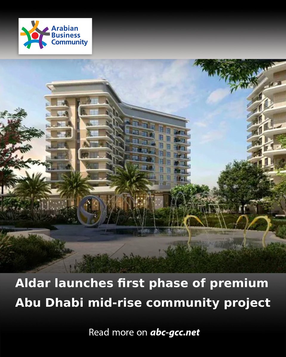 ABCinGCC's tweet image. Aldar has announced the launch of the first phase of Yas Park Place, a new residential community in the heart of Yas Island.

Read more on abc-gcc.net/News/1/394774

#ABCNews #Developer #ResidentialCommunity #AbuDhabi