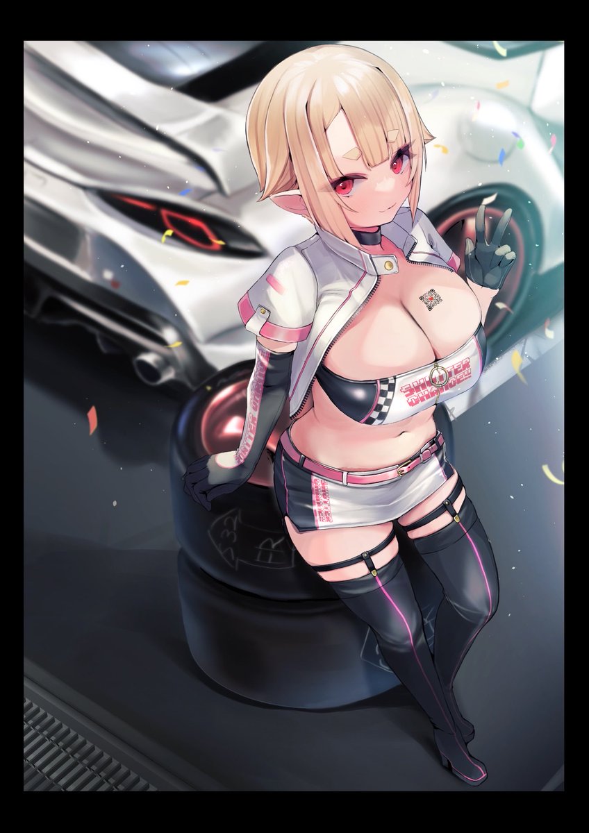 みんなレースクイーン衣装描こう 