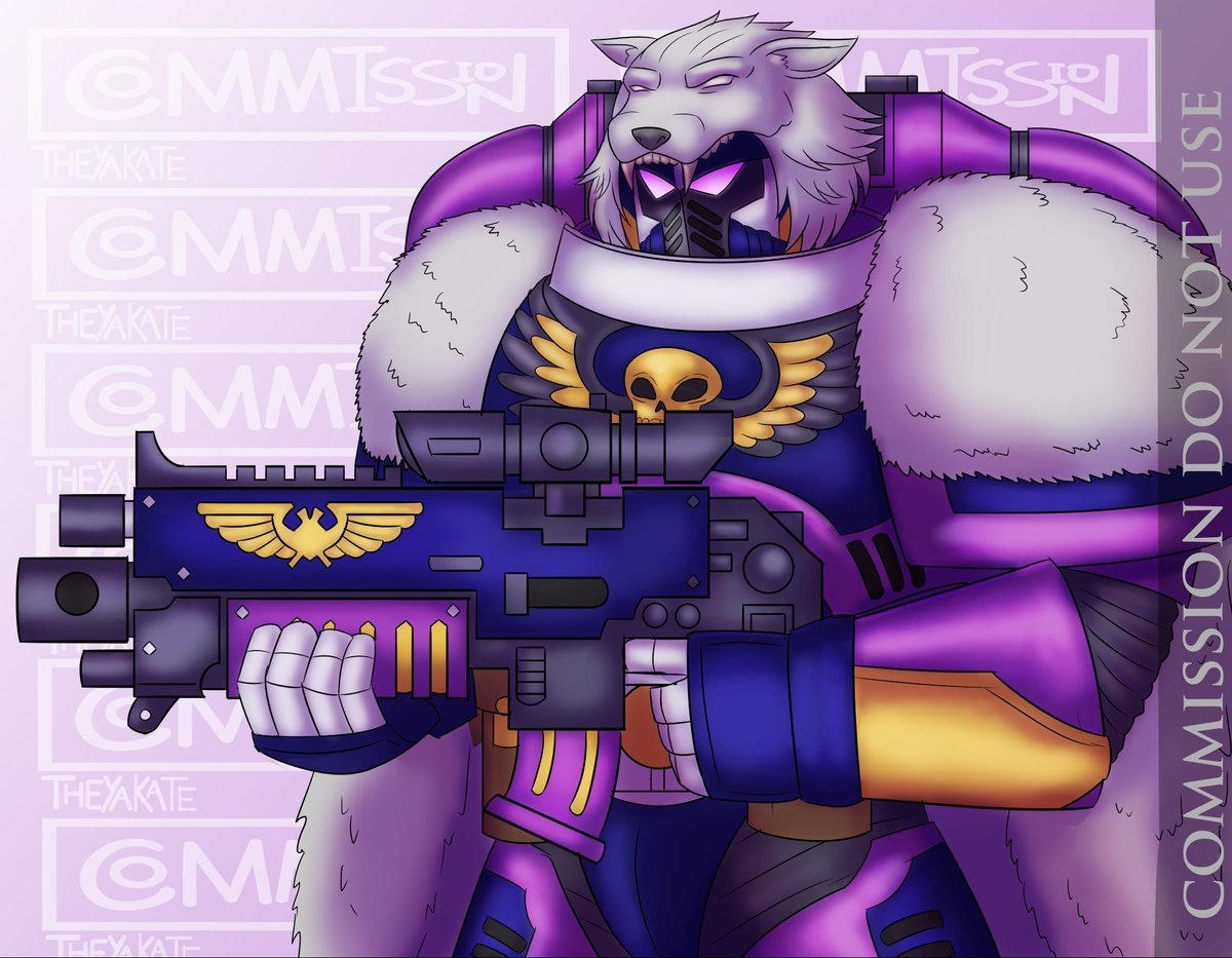 TheYakate's tweet photo. [Successful Commission]
Thank you Dear Client for your trust and Patronage! 
#commission #commisioned #warhammer40k https://t.co/KMMIg7hkgm