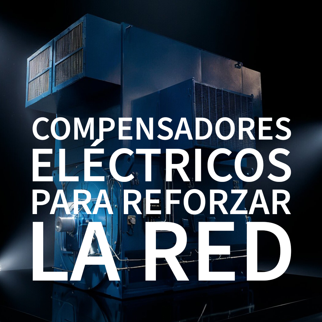 REBACAS's tweet photo. 🔄 #REE instalará compensadores síncronos tras el apagón de 2025 para mejorar la estabilidad en la red

⚙️ Mejoran tensión, aportan inercia y refuerzan la red para integrar más renovables

⚡ El reto: mantener el equilibrio del sistema

#Energía #Renovables #RedEléctrica #apagon https://t.co/PE0yx3tFlC