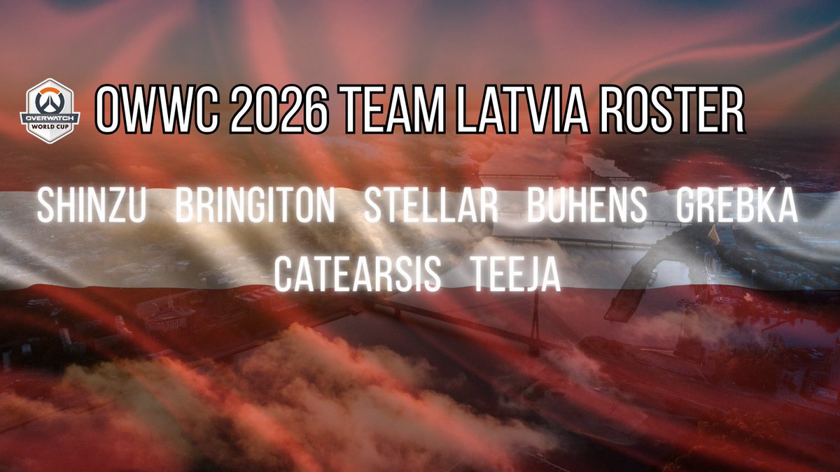 Overwatch Team Latvia tweet media