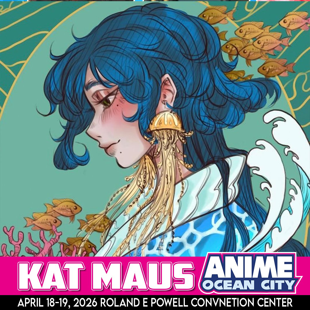 billmausart's tweet photo. Kat Maus and me (the Bill Maus) are gonna be at Anime Ocean City this weekend! WOOT! We love Ocean City and the beach front vibe feels like home- we can't wait to see everyone there! 
https://t.co/3PtWXganeA https://t.co/yQXsAOkiUY