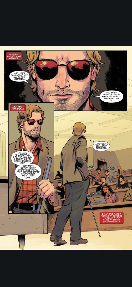 Missed opportunity giving Daredevil another civilian skin 💔