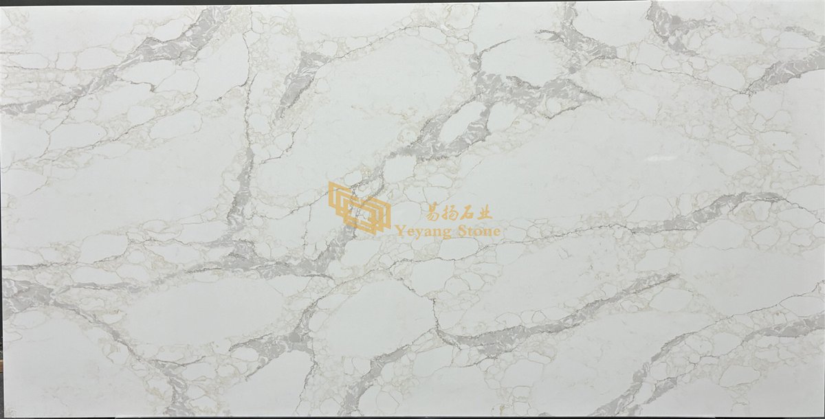 diy_countertops's tweet image. Calacatta NT494 quartz enhances the look of any space with its gorgeous white background and blend of bold and soft veining, perfect for countertops, kitchen islands, backsplashes, bars, and more. Available in 2cm and 3cm slabs for flexibility.
#calacattaquartz #quartzcountertop