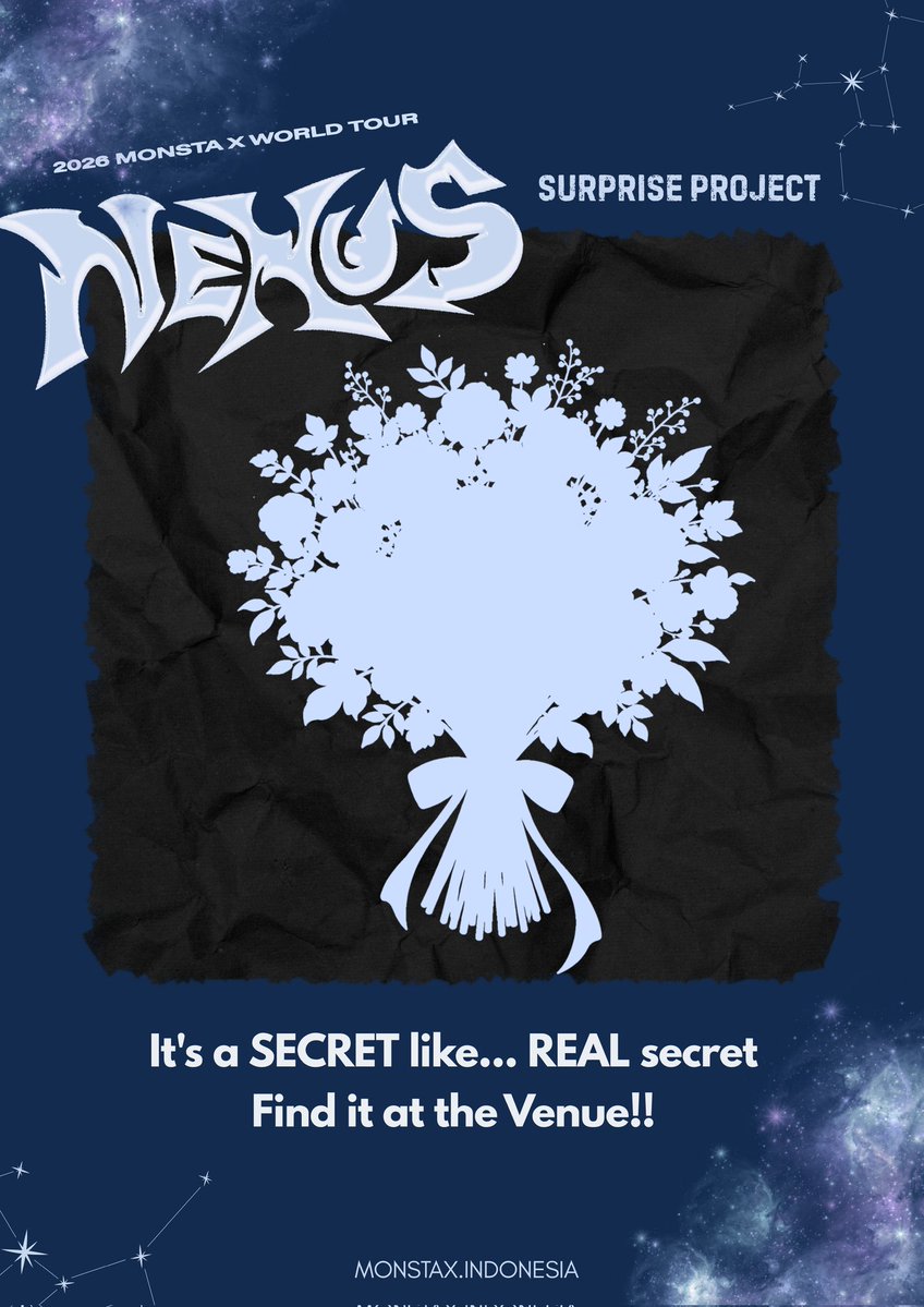 MONBEBE!! ITS NOT OVER YET!!

ONE LAST FANPROJECT 👀
yes… we saved the best for last.

this one?
you won’t find it online.

not everything is revealed,
some things wait to be discovered—

find it at the venue. 💫
See you there😘

#BeyondDistanceForMX
#MONSTAXReturnsJakarta