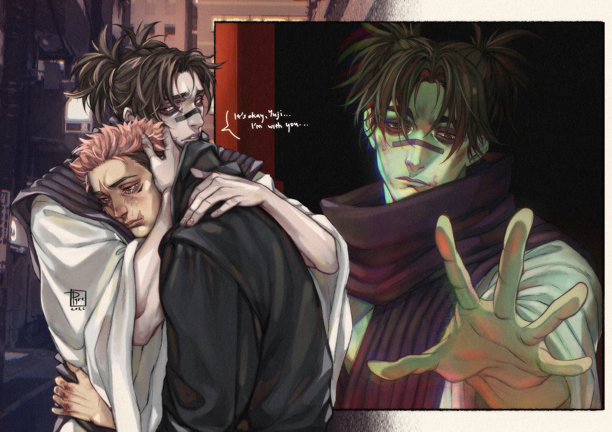 pyro_cri's tweet photo. More of Yuji and Choso 

#jjk #jujutsukaisen #jujutsukaisenfanart https://t.co/sd4sFReocg