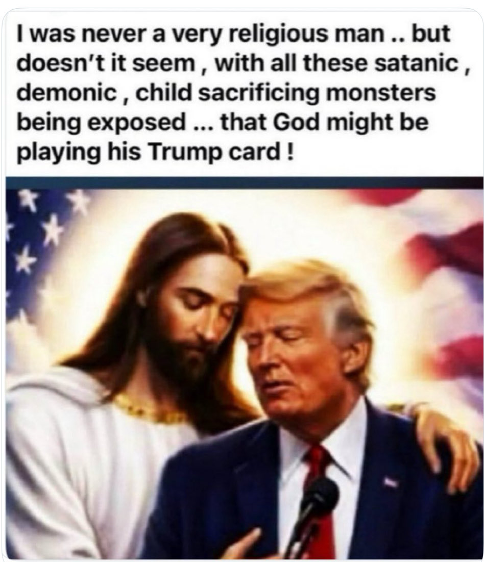 Irish for Trump tweet media