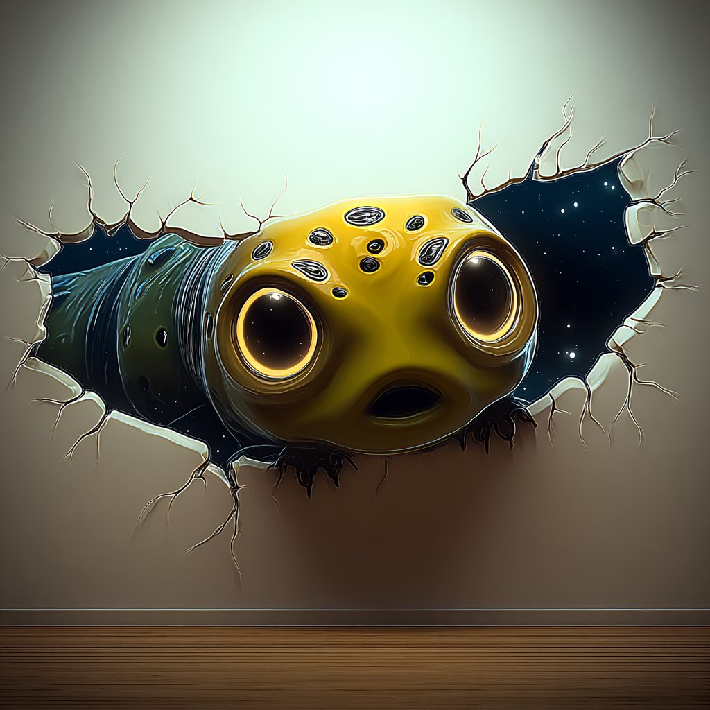 vythryd's tweet image. Breach of the Silent Observer
“Curiosity breaks the boundary.”

1 edition
4 XTZ
Size 8192x8192

objkt.com/tokens/KT1Rdy2…

#observer #tezosart #AIart #TezosARTs #NFTs #NFTCommunity #tezostuesday #Tezos #aiartist #NFTCollection #silent #breach