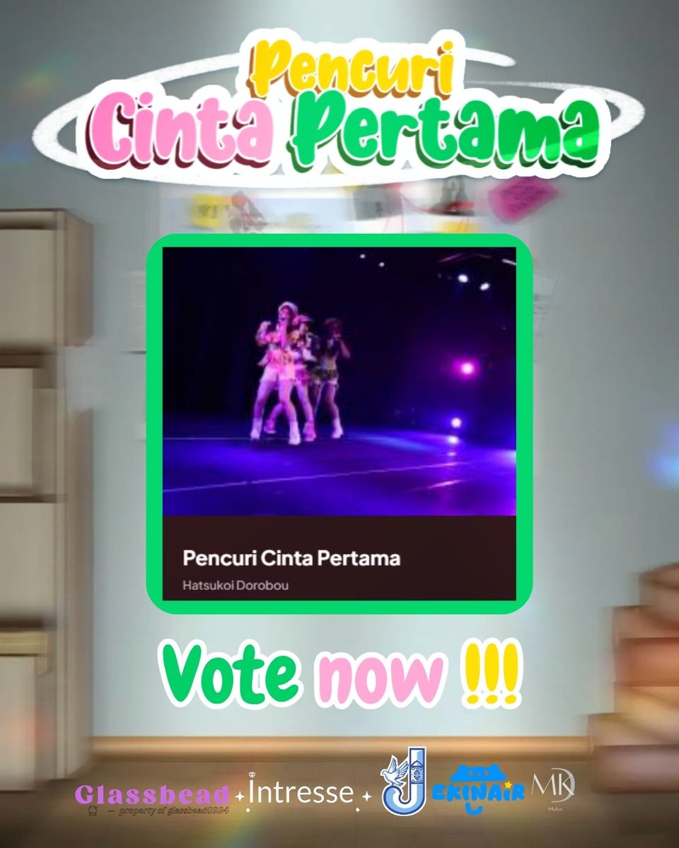 Ekinair_'s tweet photo. Investigasi masih berlanjut! 🕵🏻‍♀️

Bagaimana para detektif @N_IntanJKT48 @JE_JemimaJKT48 @Ekin_JKT48 menangkap pelakunya? Beri dukungan kalian dengan memberikan vote pada lagu yang telah dipromosikan melalui tautan berikut: 
 
🟡 Link vote:
https://t.co/FmhrnfpXPc 

🟢 Kalian juga bisa memperkuat operasional tim detektif melalui #KopIJE, yang akan di-update setiap minggu dengan Top 10 Leaderboard terbaru! 

📌 Oleh karena itu, jangan lupa untuk mengisi form di bawah ini setelah memberikan dukungan:
https://t.co/2HJO1mwTZf 

Yuk! Kita bantu para detektif IJE untuk menuntaskan investigasi ini dan bawa mereka tampil di panggung Request Hour 2026!

#IJEnoHatsukoi 🕵️‍♀️💛💚🩷
#FirstLoveMystery 🔎
#JKT48RequestHour2026