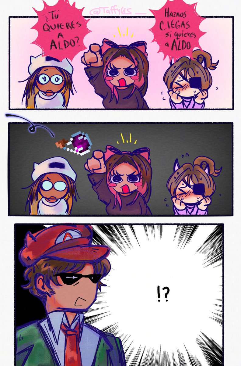 🙀🏳️‍🌈!?
#aldogeofanart #qsmp2