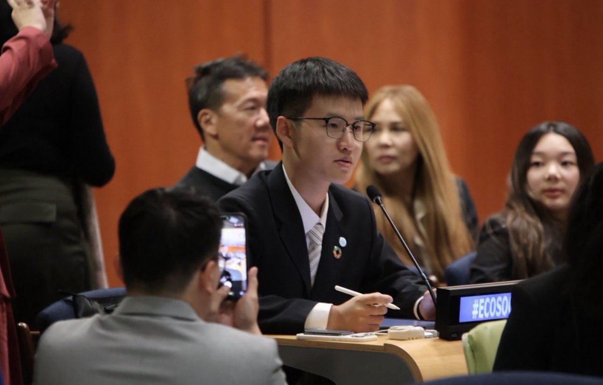 UN ECOSOC President tweet media