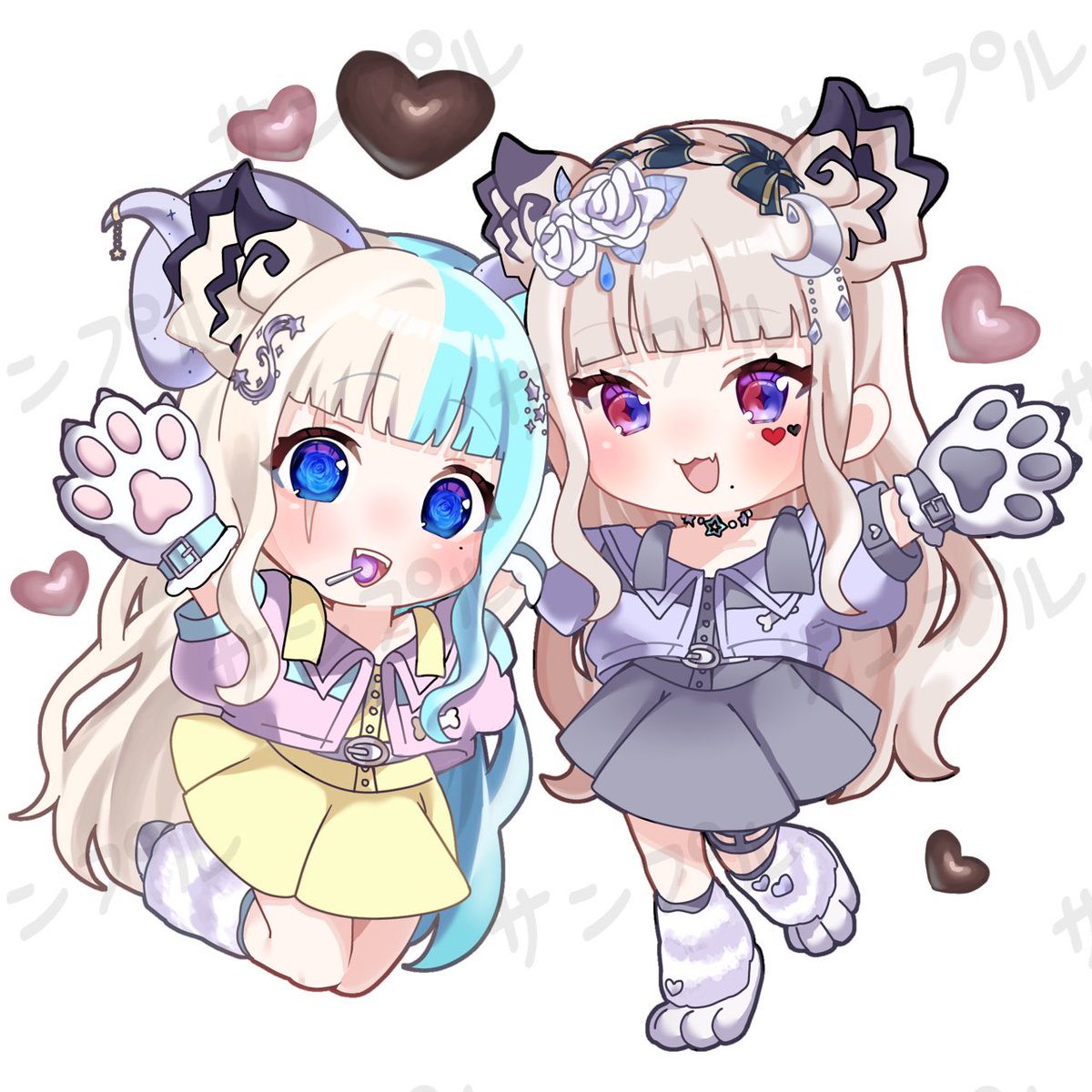 だぁいすきなママのサポ4特典で貰った2人のイラストが可愛すぎてまじメロい🤦‍♀️

バレンタインマシマシすぎるし
やっぱぽれらのラブラブ感が溢れちゃってるよね💕︎

みんなの愛宮ではありません！
しちゃの大好きなママです！
意地でもあげません！！！

<a href="/sioreta_bara/">ｴﾉﾐﾔ🥀🎙</a> 

#無断転載禁止
#AI学習禁止
