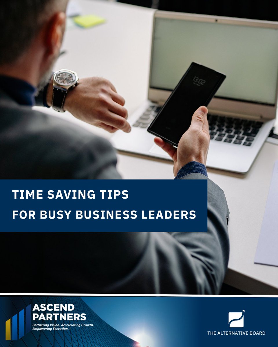 MarcoPetersen's tweet image. Small focus shifts can drive significant productivity gains. 

“Time-Saving Tips for Busy Business Leaders” offers practical approaches to help you achieve more without extending your hours.

#TABBoards #TimeSaving #Productivity

thealternativeboard.com/blog/time-savi…