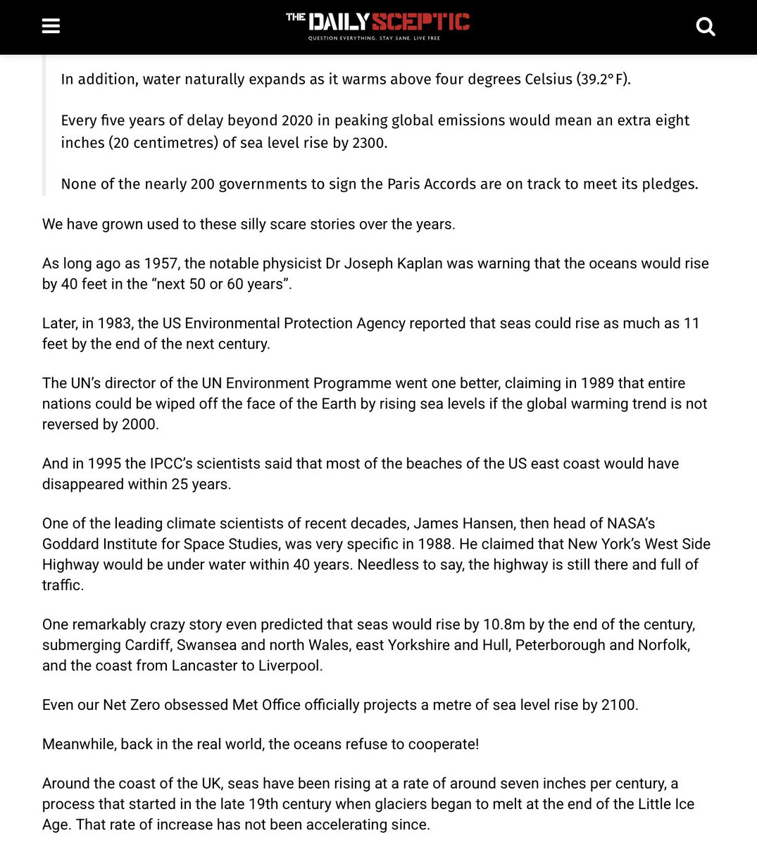 Climate crisis? There is NO climate crisis tweet media