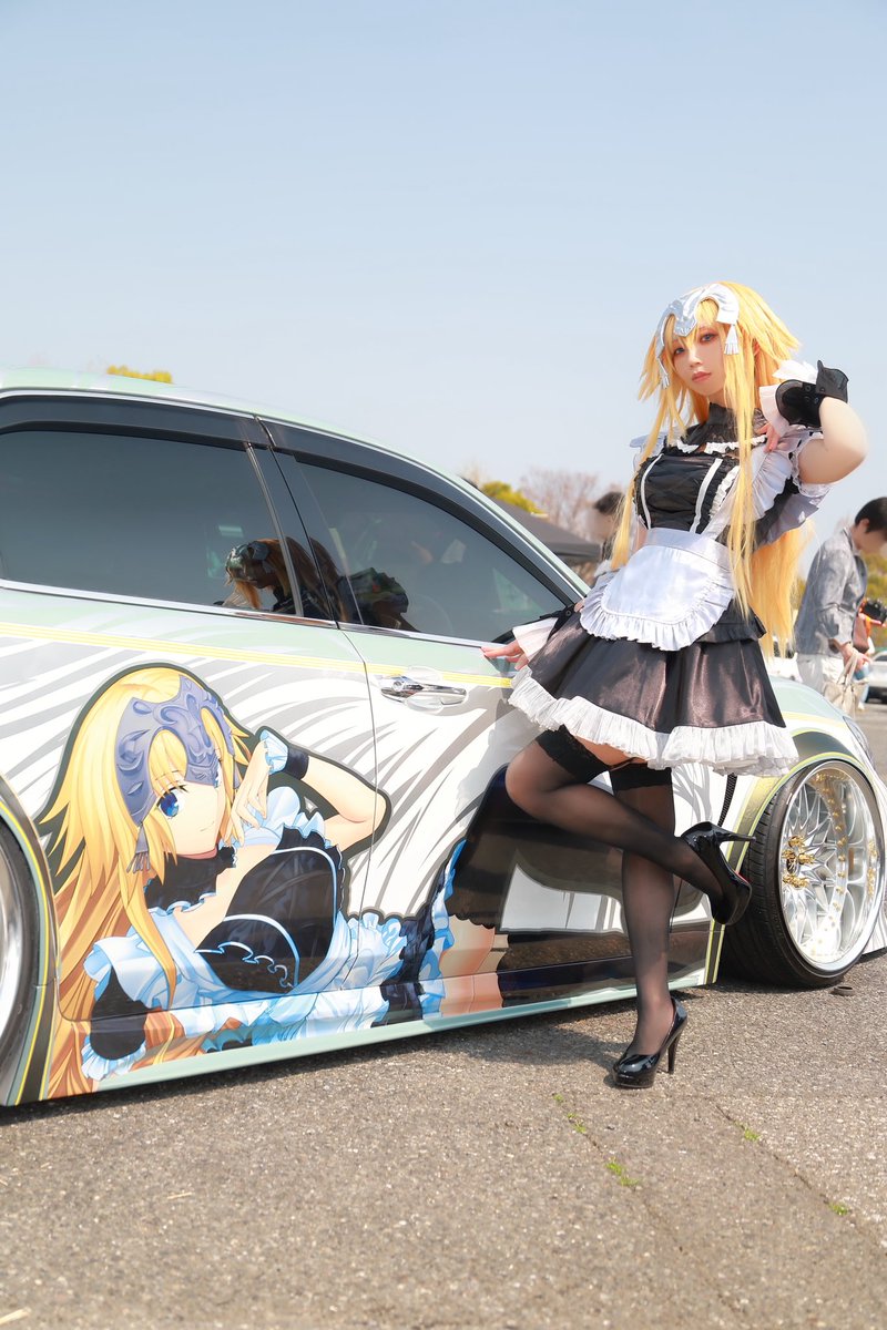 📸　＠llpkei 様＋.

Fate/Grand Order
ジャンヌ•ダルク　original

🚘＆造形
<a href="/crown_gp/">かっきー</a> 様.＊

#痛車天国2026春