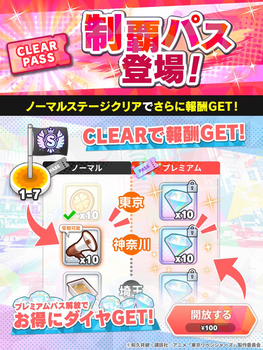 【ゲーム公式】『東京リベンジャーズ ぱずりべ！全国制覇への道』 tweet media