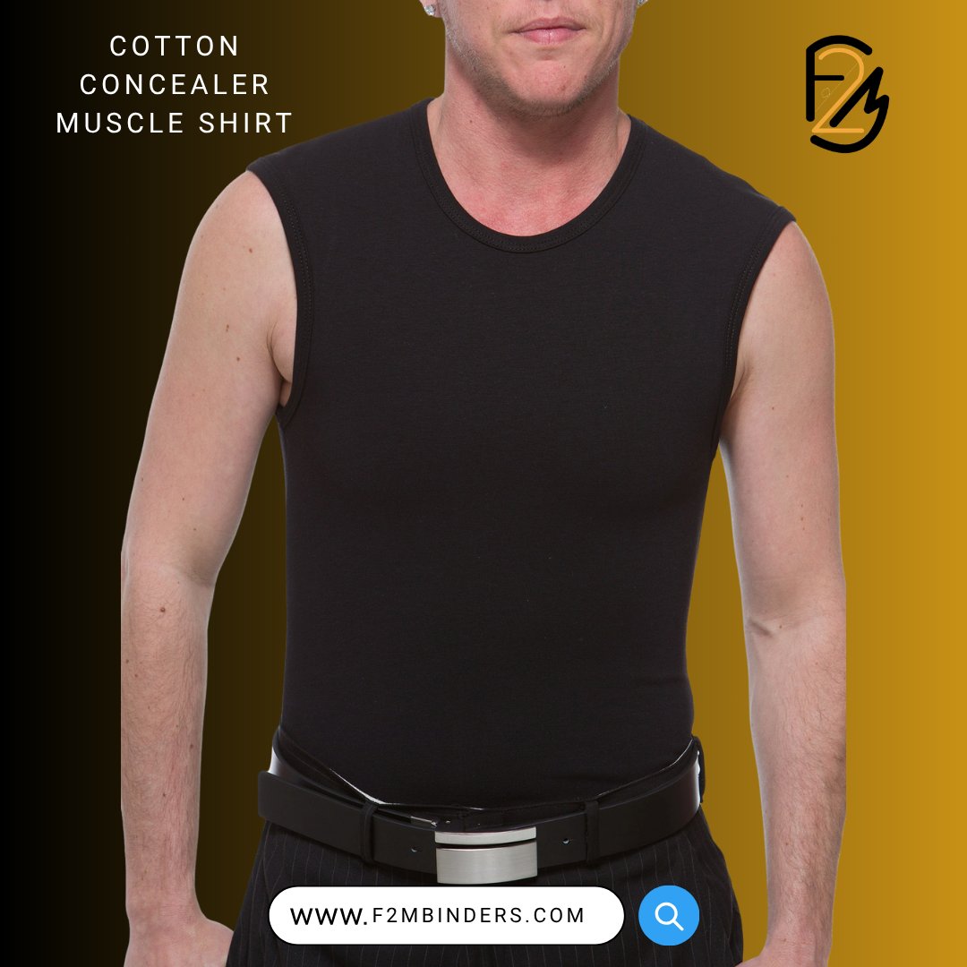 UnderworksFTM's tweet image. MagiCotton Extreme Chest Binder Tank gives firm cotton blend compression for daily wear and movement with a smooth discreet fit under clothing. Built  to support you. f2mbinders.com/ftm-magicotton…
 #transmasc #ftm #binder #chestbinding  #flatchest #binderlife