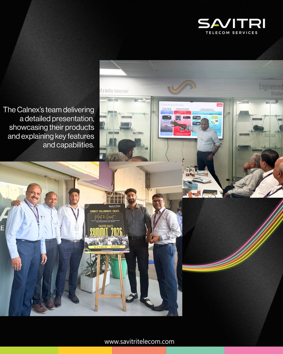 Savitritelecom's tweet photo. EVENT I An impactful start to Sales Summit 2026-driven by insights, innovation &amp; purpose.

A strong foundation laid to Connect Collaborate Create, and LEARN. ;)

#SavitriSummit2026 #ConnectCollaborateCreate #TeamSavitri #InnovationInAction #SavitriTelecom #GrowningWhileEmpowering https://t.co/kRXxhnODsL