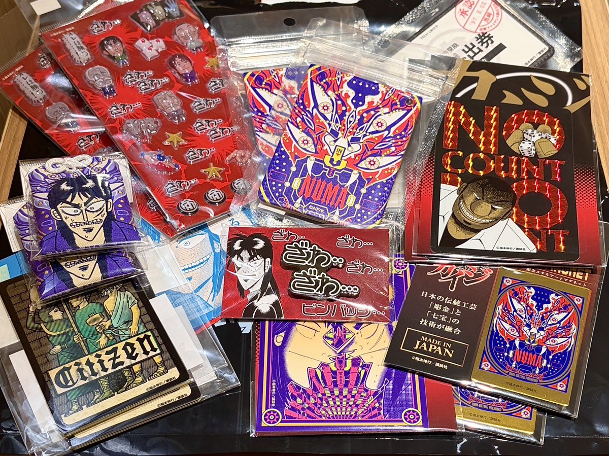 墓場の画廊さんのカイジポップUP店とても楽しかったです。また買いに行きます✨🫶🏻