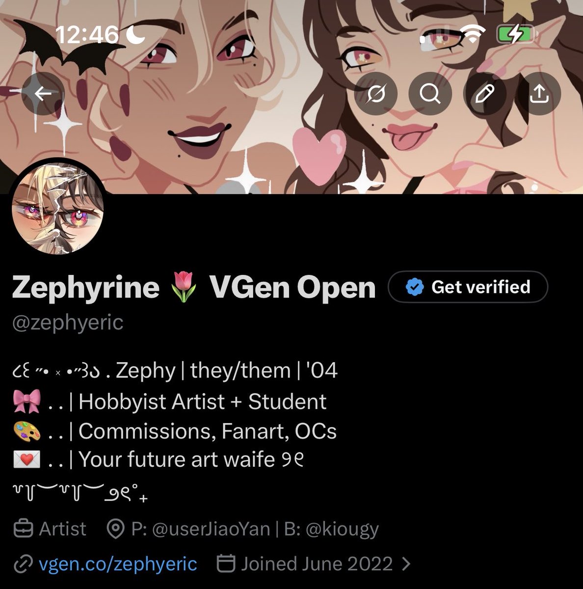 Zephyrine 🌷 VGen Open tweet media