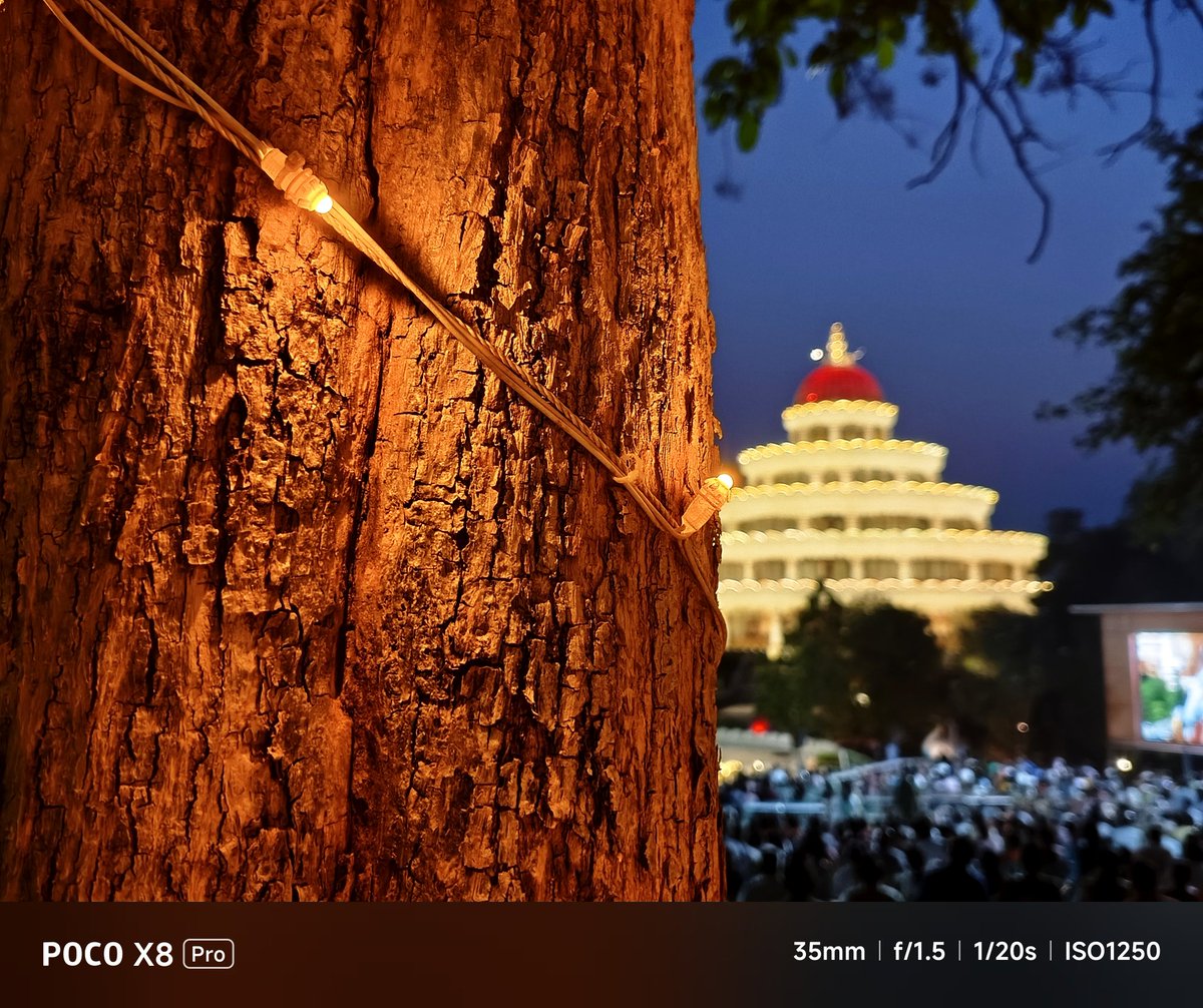 iam_07akash's tweet photo. Night Photography with the #POCOX8Pro
2nd Pic - Portrait Mode.
3rd Pic - The scene was genuinely this vibrant and orange in real life, the phone captured it naturally without overdoing the saturation.
It holds the actual colors pretty well.
#POCOX8ProSeries #ShotOnPOCO
@IndiaPOCO @KenSekhar @digvj @kang_poco @sandeep9sarma
@POCOGlobal @AnkitSingh_08