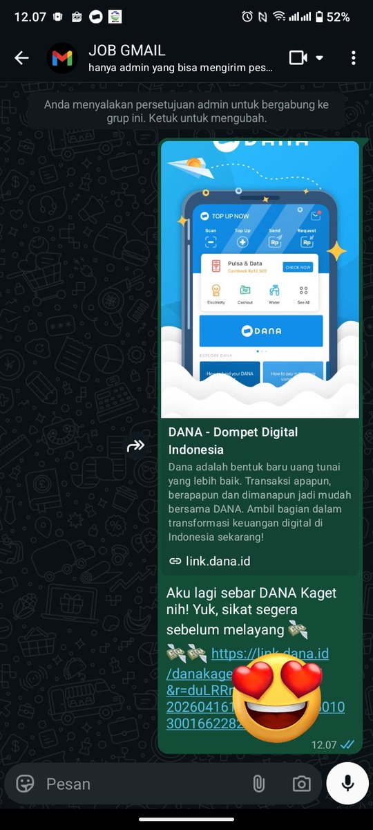 EcoStore00001's tweet photo. Yang mau daget Dana Kaget boleh join grub aku yaaa mumpung masih sepi

Buka tautan ini untuk bergabung ke grup WhatsApp saya: https://t.co/6k7dia5Xrq https://t.co/iRFxlBJ1sg