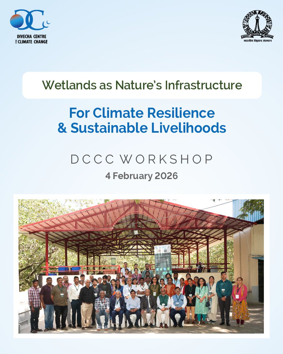 Divecha Centre for Climate Change,IISC tweet media