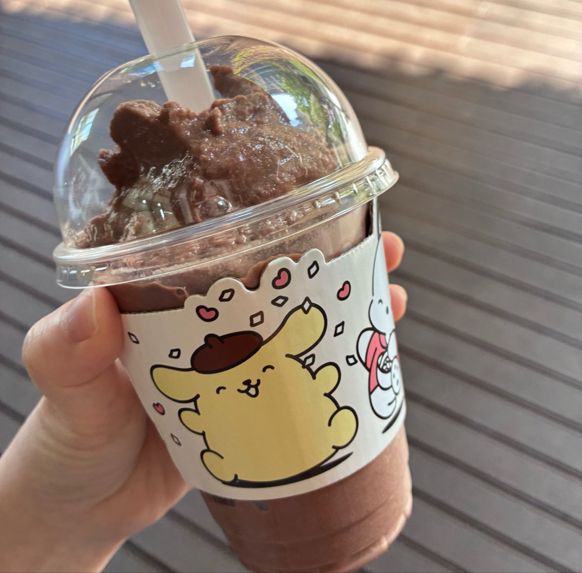 sell_ticket00's tweet photo. 폼폼푸린 생일 추카해!!!!!! 던킨 쿨라타 존맛🍫 https://t.co/n2y7Q7NzTg