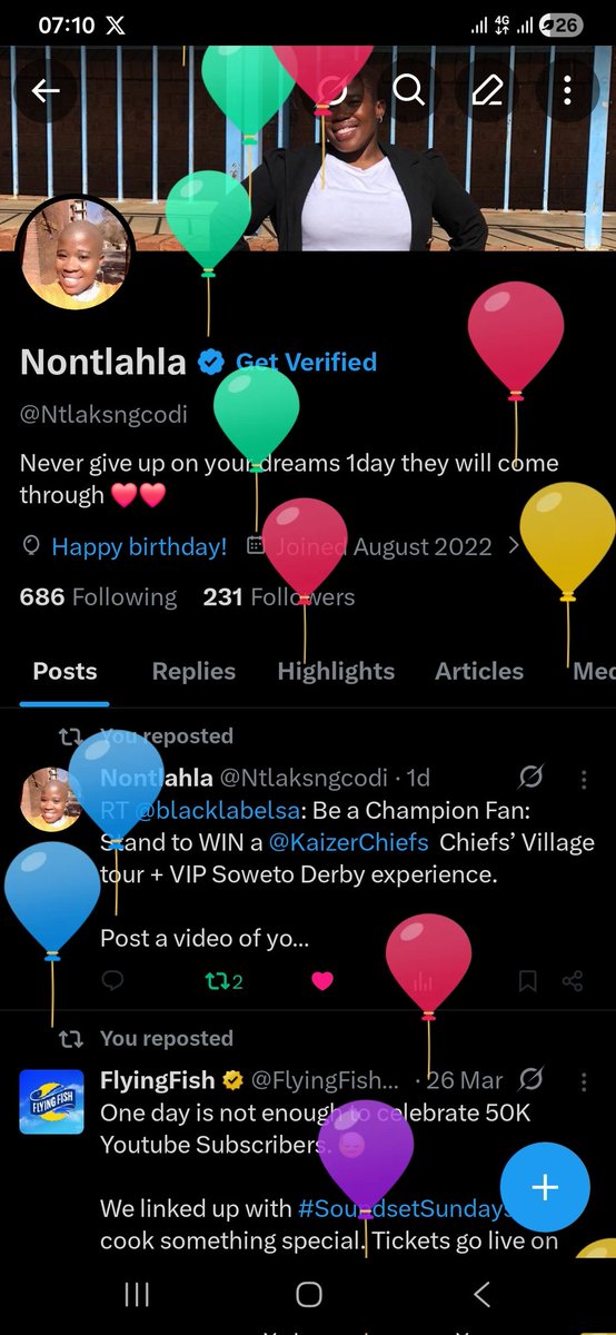 Ntlaksngcodi's tweet photo. Got them 🥳🥳🎈🎈 https://t.co/E95VKBZx3o