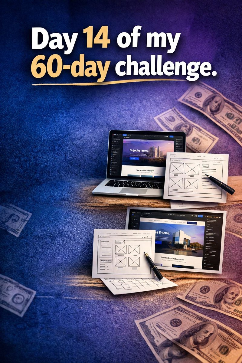 framerDevNazmul's tweet photo. Day 14 of my 60-day challenge.

No earnings yet.
Not even $1.

But something is happening.

I’ve:
→ Researched top-performing @framer templates
→ Built wireframes that actually focus on conversion
→ Started turning ideas into real assets

This isn’t failure.
This is foundation.

Most people quit here
when results are invisible but effort is real.

I won’t.

Because I know:
Consistency + skill = inevitable results.

$0 today.
But I’m building something that will print money later.

Follow the journey 👇

#framer #webdesign #challenge