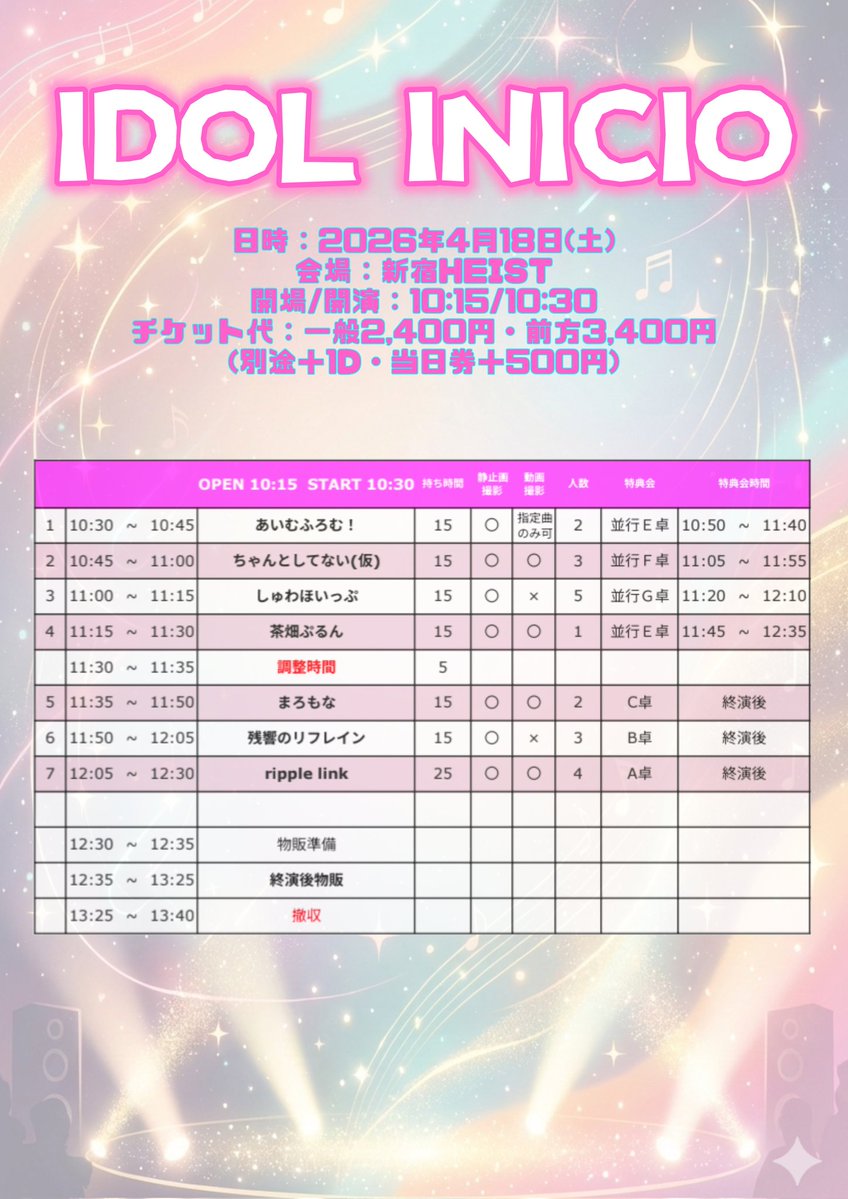 IDOL INICIO tweet media