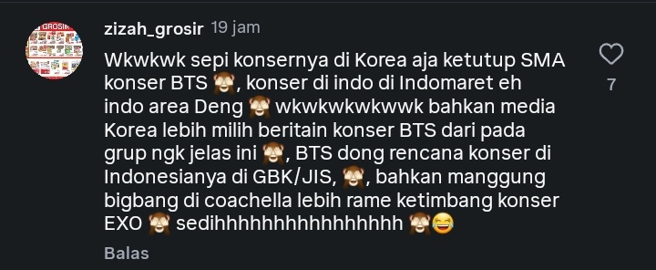 EXO9LOCKED's tweet photo. ⚠️‼️ exo-ls yang punya waktu tolong RnB akun ini⚠️ ‼️ https://t.co/etjL68lV6d
gedeg bgt gw tiap lapak exo bahkan lapak grup² lain selalu ada ni monyet jelek²in exo gess... https://t.co/4rV5MrNuMU