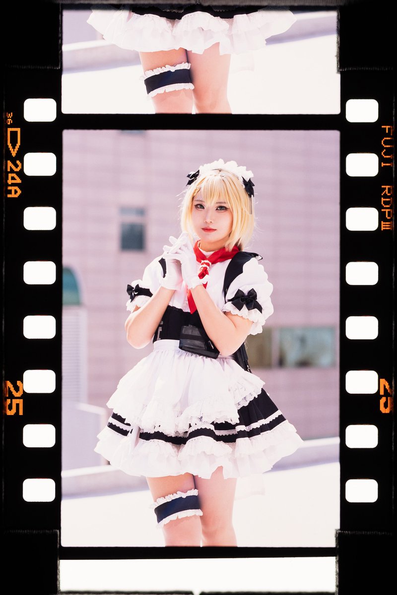 film_luvR's tweet photo. 260321

소녀전선 - G36
model. 티템님 @titem27 

Perfect Maid
Perfect Waifu

Carl Zeiss CONTAX Planar T* 85mm f/1.4
FUJIFILM FUJICHROME Provia 100F
Scan w/ ZEISS 2/100M + FUJIFILM GFX50s ii https://t.co/2M2nQYenxj