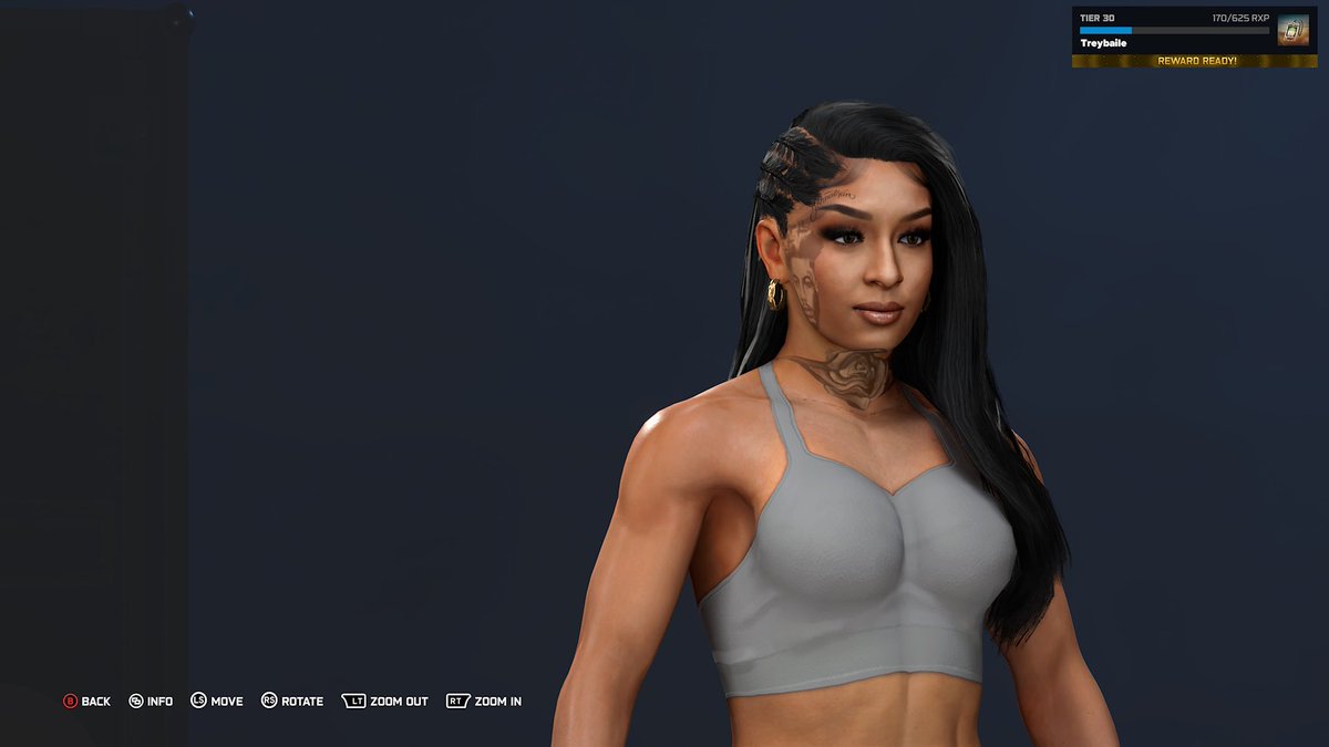TreybaileTV's tweet image. #WWE2K26 x #ChriseanRock x #Baddies 🙂‍↔️😈