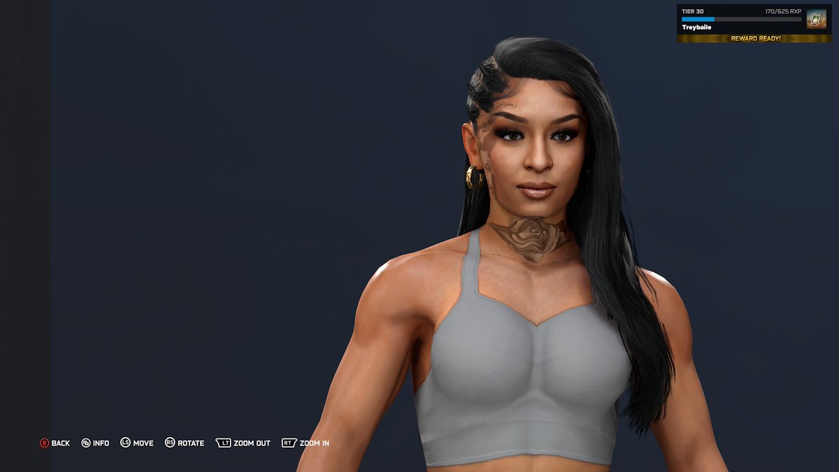 TreybaileTV's tweet image. #WWE2K26 x #ChriseanRock x #Baddies 🙂‍↔️😈