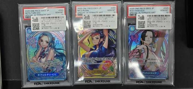 こちらご購入頂きました‼ ✓ボア・ハンコック（ヒロインSP）PSA10