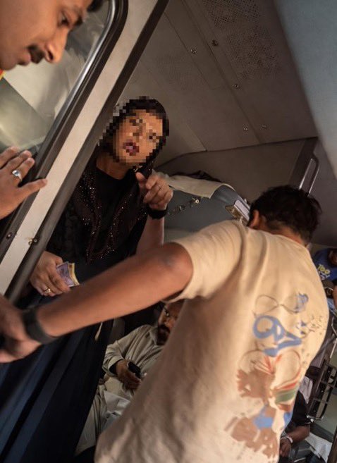 He stepped into the train with a simple thought in mind—today, he’d create a quick piece of content. Nothing big, just something casual to post online. As the train moved along, he noticed a woman sitting across from him. Quiet, composed, minding her own space. He reached into