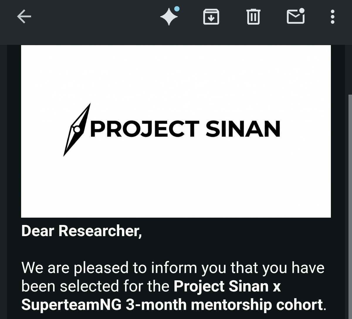 Project Sinan tweet media