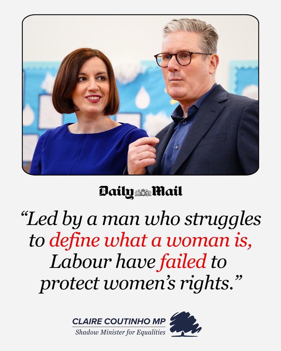 Today marks one year since the Supreme Court clarified beyond all doubt that in law, sex means biological sex.

That means that men are men and women are women.

Most of us have known that all along – not least Kemi Badenoch who has been a vocal critic of radical gender ideology