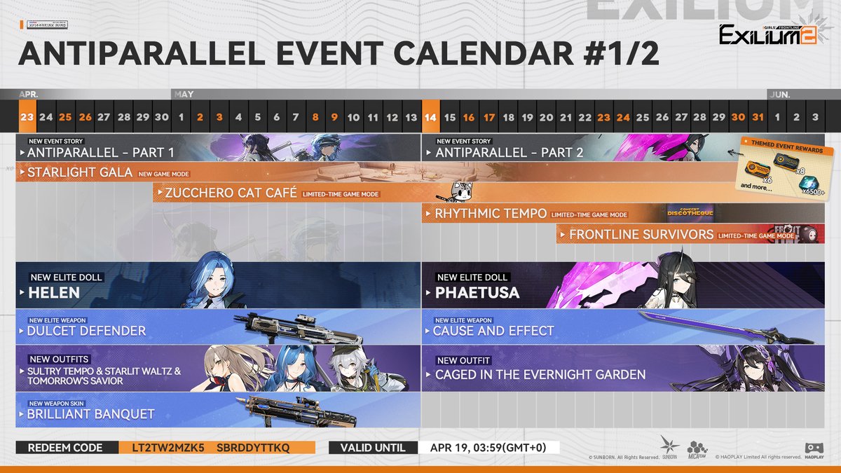 GIRLS' FRONTLINE 2: EXILIUM GLOBAL tweet media